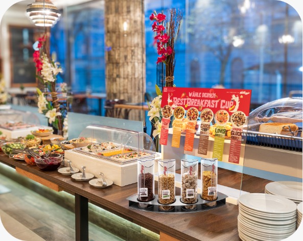 Frühstücksbuffet