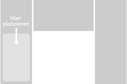 Grafik zur Platzierung von Kellogg's Produkten am Buffet
